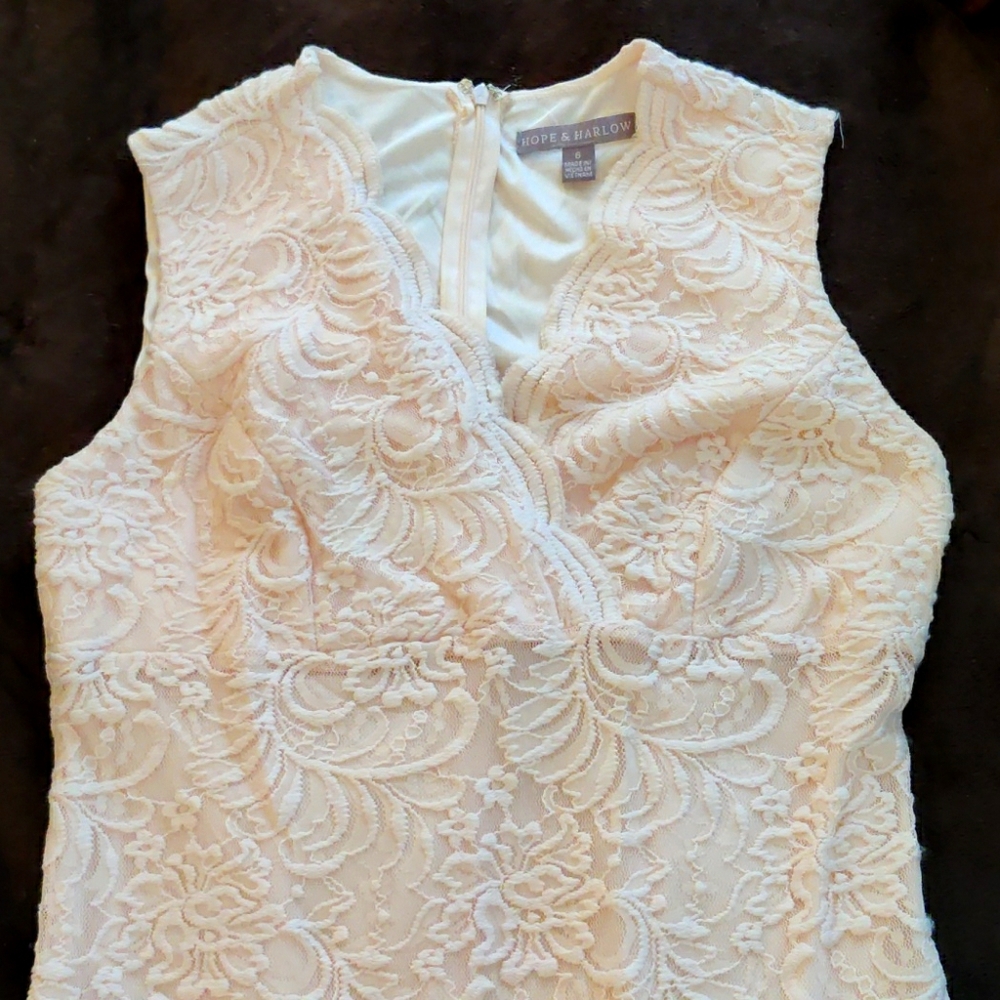 Tea length dress